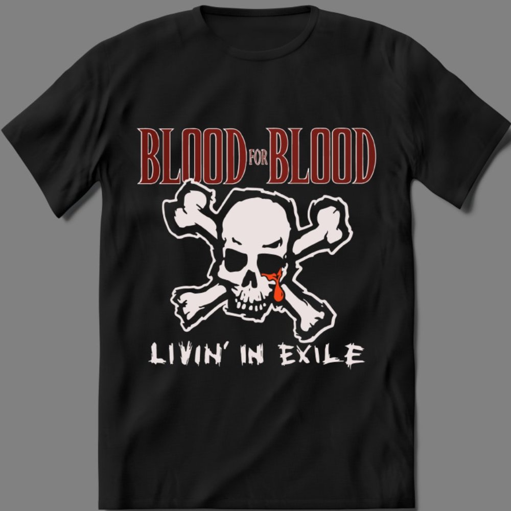 OLD SCHOOL HARDCORE BLOOD FOR BLOOD SHIRT